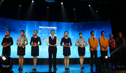 第四屆上海市航空服務禮儀大賽圓滿落幕，我校選手在會展服務項目中再創佳績